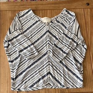 Anthropologie- puella Striped Top